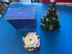 Avon Glassware, Ceramic Christmas Tree