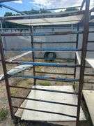 4) Shelves on Heavy Duty Casters