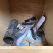 Contents of Bins: Electrical Switch Boxes, Conduit Access Boxes, Floor Box Assembly, Wire Connectors
