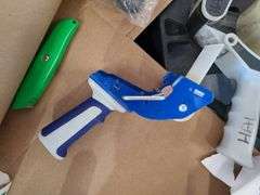 Pallet with Shipping Accessories-Tape, Shrink Wrap, *Printer Paper, Box Cutters, etc.