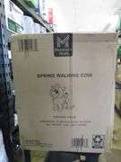 Spring Walking Cow