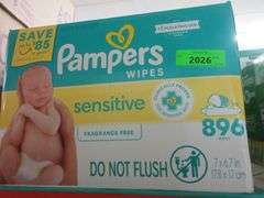 Pampers Wipes Sensitive, Pampers Cruisers Size 7