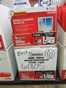 2) Frost King Window Insulation Kit Six Pack
