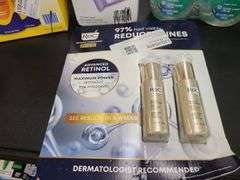 Banana Boat Sun Screen, Neutrogena Makeup Remover, Downy Rinse & Refresh, ROC Deep Wrinkle Serum