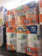 2) Super Premium Paper Towels