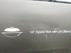 Hexclad Hybrid Wok with Lid