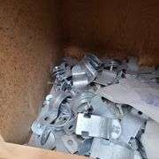 Contents of Middle Two Rows of Bins: Connectors, Couplings, Locknuts, PBs, Metal Straps and More