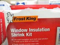 2) Frost King Window Insulation Kit Six Pack