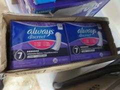 Always Discreet Womans Pads Size 7