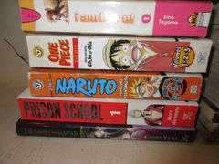 Naruto, One Piece, Other Shonen Manga Books
