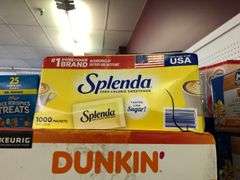Splenda Packets, Keurig Dunkin' Decaf K-Cup Pods