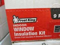 2) Frost King Window Insulation Kit Six Packs