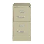 Hirsh 26.5" Deep 2 Drawer Letter Width Vertical Commercial Grade File Cabinet