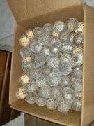Organizer, Crystal Balls, 5) Candle Holders, Wooded Tray
