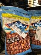 2) Blue Diamond Almonds Lightly Salted, Wonderful Lightly Salted Pistachios