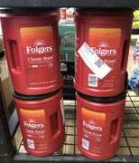 4) Folgers Classic Roast Ground Coffee