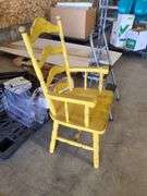 Wooden Chair, Step Stool