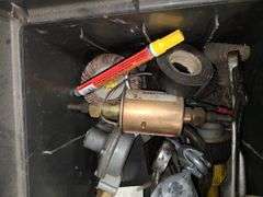 Toolbox with Contents: Gauges, Bits, Putty, More