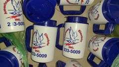 American Electric Plastic Mugs