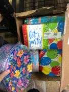 Box Of Party/Decorative Plates And Napkins
