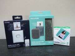 Fuji Instax Square Link Smartphone Printer, Printer Case, Film