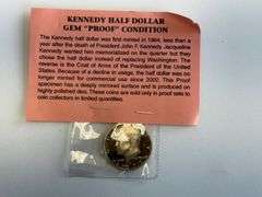 Kennedy Half Dollar Gem Proof