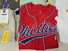 8) Men's Performance Tee's, Shorts, Phillies Shirt