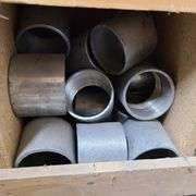 Contents of Bottom Two Rows of Bins: Bushings, PVC Elbows, PVE Conduit Couplings and More