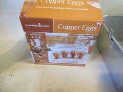 Colander, Copper Eggs, More Kitchen Supplies