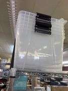 6) Plastic Totes