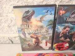 Dinosaur Figures, Books, Movies