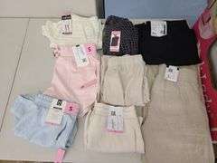 8) Shorts, Knit Pullover, Gauze Pants