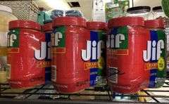 3) Jif Creamy Peanut Butter 2pk