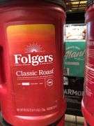 4) Folgers Classic Roast Ground Coffee