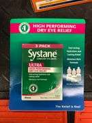 3 Pack Q-tips, Systane Lubricating Eye Drops, Bengay Tropical Analgesic Cream, Allegra Allergy 24HR,