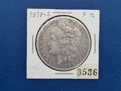 1878-S Morgan Silver Dollar