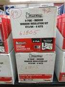 2) Frost King Window Insulation Kit Six Packs