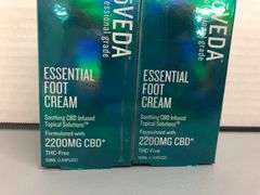 2) Proveda Essential Foot Cream Professional Grade CBD Infused