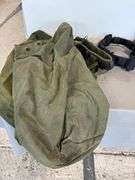 Canteens in Carrier Belt, 2) Duffle Bags, Utility Belt