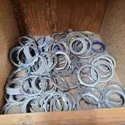 Contents of Middle Two Rows of Bins: Connectors, Couplings, Locknuts, PBs, Metal Straps and More