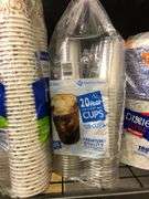 Dixie Deepdish Plates, Dixie Ultra Plates, Clear Cups, Dixie To Go Cups