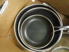* Hexclad Seven Piece Cookware Set