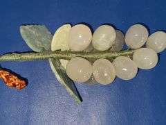2) Glass Grapes