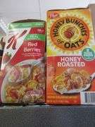 Post Honey Bunches of Oats Honey Roasted 2-Pack, Kellogg's Special K Red Berries 2-Pack