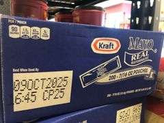 3) Hellman's Real Mayo Squeeze Bottle, 2) Kraft Real Mayo Pouches