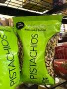 3) Wonderful No Shell Pistachios