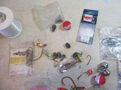 Camp Chair, Fishing Reel Parts, Lures