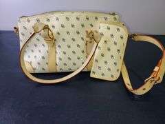 Dooney and Bourke Handbag with Glasses Case