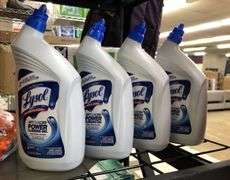 4) Lysol Toilet Bowl Cleaner