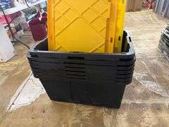 7) Plastic Totes